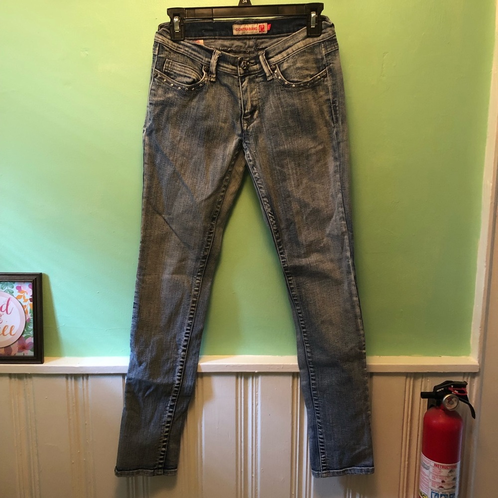 Contraband Embellished Stretch Jeans